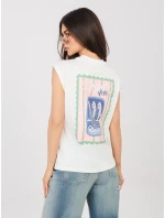 T shirt D12022M02769B biały T shirt D12022M02769B biały