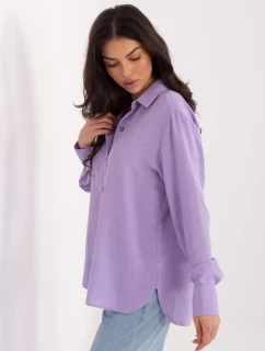 Košile LK KS 510109.70 světle fialová