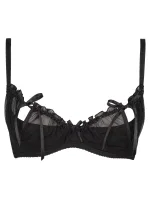 Podprsenka Plus Size V-8751 černá - Axami Podprsenka Plus Size V-8751 černá - Axami