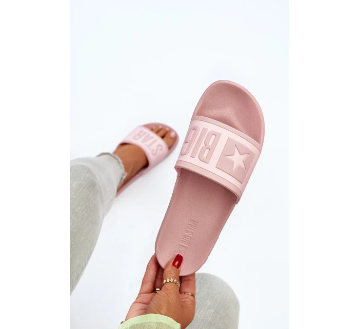 Dámské pantofle Big Star Růžové Dámské pantofle Big Star Růžové