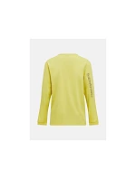 Pánské tričko PEAK PERFORMANCE M Trail Longsleeve, žlutá barva