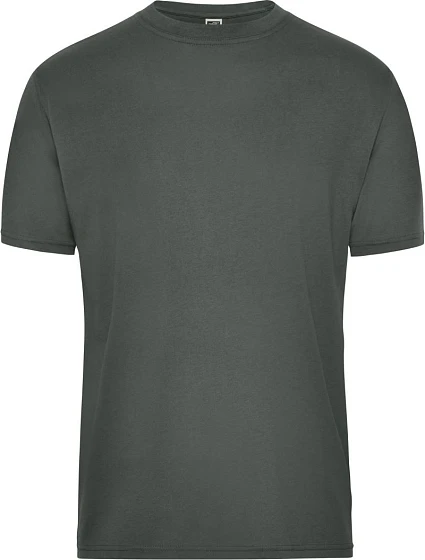 Daiber JN 1808 Pánské pracovní tričko z bio bavlny - Solid 02.1808 dark grey Daiber JN 1808 Pánské pracovní tričko z bio bavlny - Solid 02.1808 dark grey