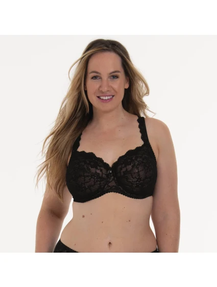 podprsenka s kosticí černá  model 18857499 - RosaFaia