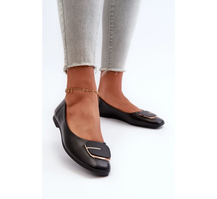 Dámské z ekokože s ozdobou Černé model 21666302 - Boto