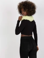 Dámská tunelová šála AT CH BF48181 světle žlutá