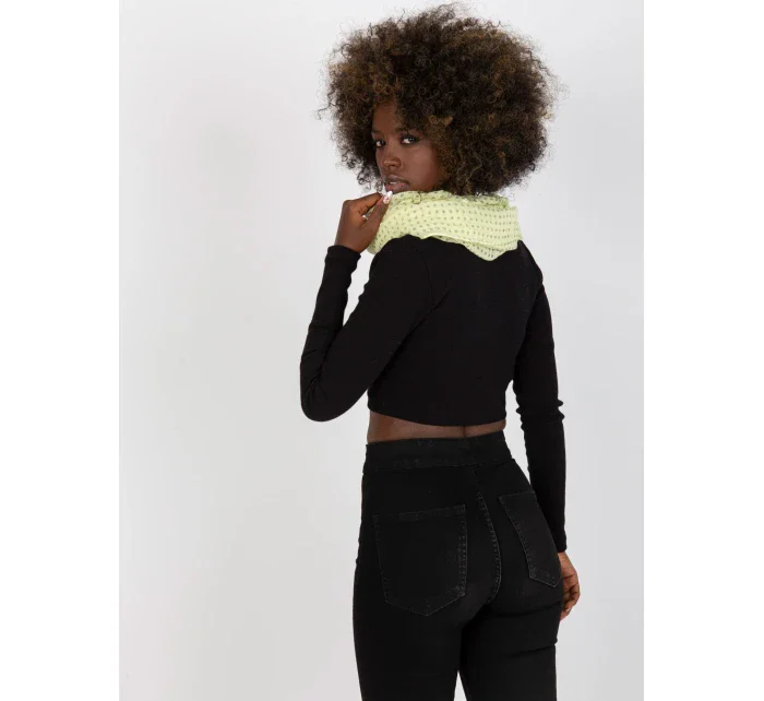 Dámská tunelová šála AT CH BF48181 světle žlutá