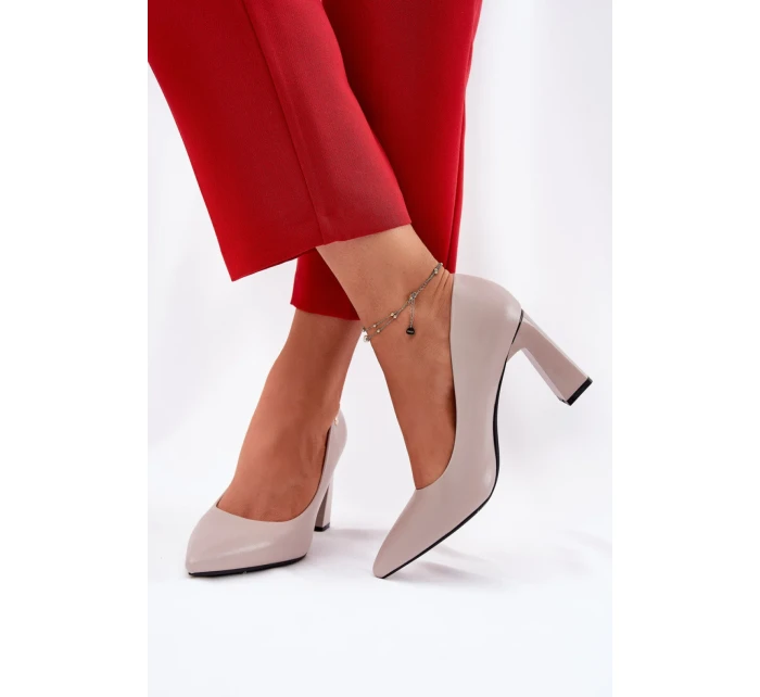 Lodičky na sloupku model 211987 Step in style