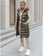 Dámská prošívaná vesta GANTINI zelená FashionStreet TY3747