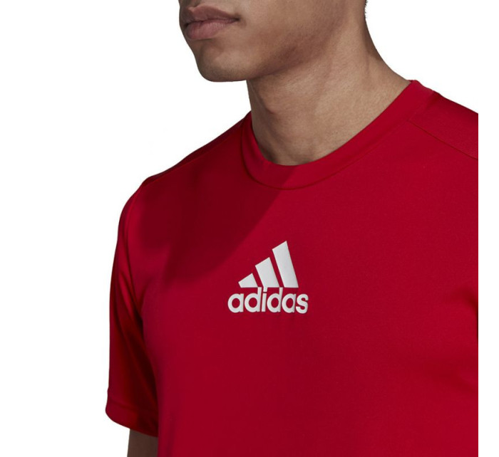 Adidas Primeblue Sportovní tričko s 3 pruhy Designed To M GM4318