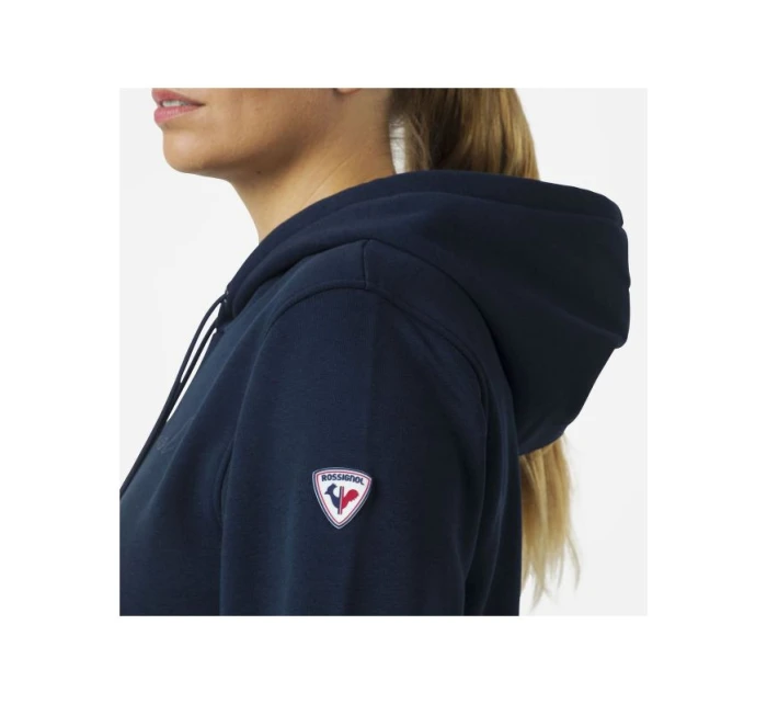 Rossignol mikina W LOGO SWEAT HOOD FL námořnická modrá