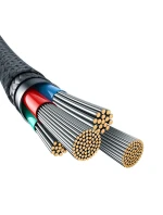 Baseus Nezlomitelný kabel USB-IP 2,4A 1m (bílý)