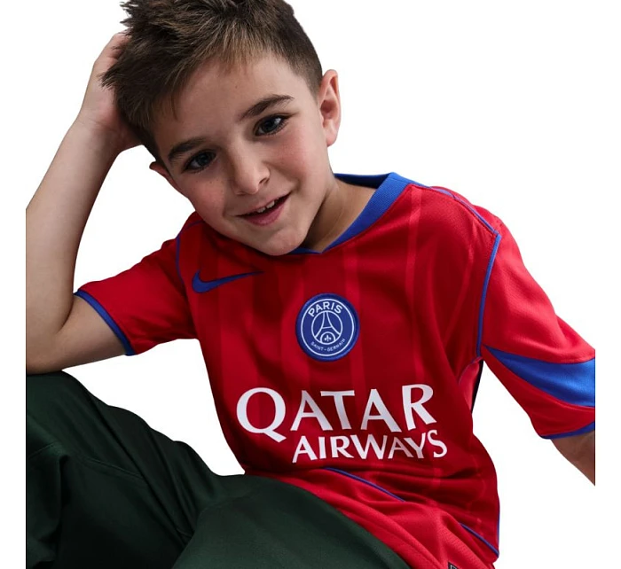 Dětský dres Nike PSG Stadium 2025/26 červená HM4126 680