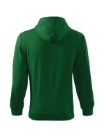 Trendy Zipper mikina pánská lahvově zelená Trendy Zipper mikina pánská lahvově zelená