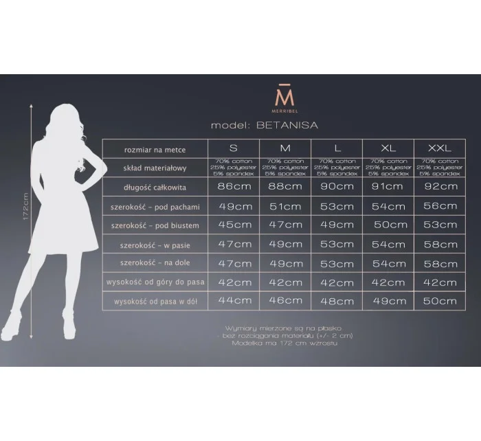 Dámské šaty Betanisa - Merribel