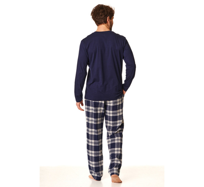 Pánské pyžamo MNS model 18588800 B22 3XL4XL - Key