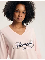 Dámské pyžamo Henderson 46114 Gianna, dlouhé rukávy, velikosti S–3XL Dámské pyžamo Henderson 46114 Gianna, dlouhé rukávy, velikosti S–3XL