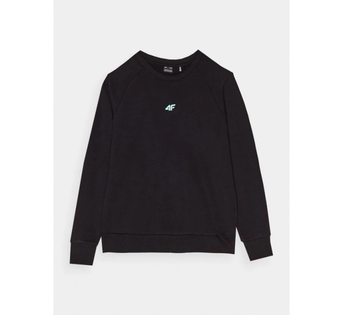 Dívčí mikina 4F Junior z organické bavlny bez kapuce