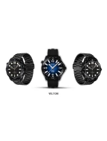 VELTORI VT150-1 Smartwatch Černý silikonový řemínek + černý náramek VELTORI VT150-1 Smartwatch Černý silikonový řemínek + černý náramek