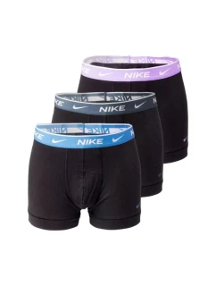 Pánské boxerky Nike Dri-Fit Trunk 3PK v černé barvě pánské
