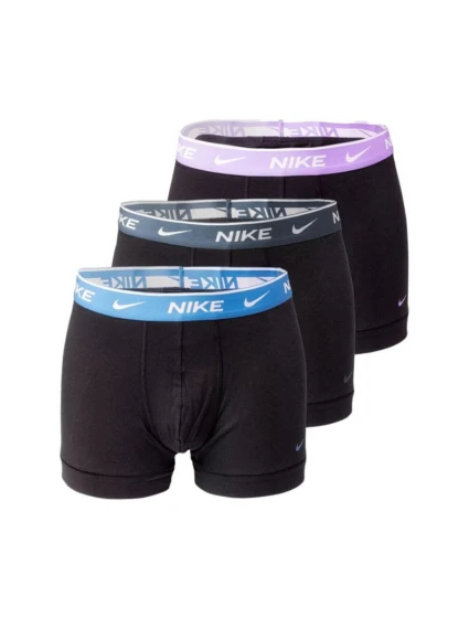 Pánské boxerky Nike Dri-Fit Trunk 3PK v černé barvě pánské Pánské boxerky Nike Dri-Fit Trunk 3PK v černé barvě pánské
