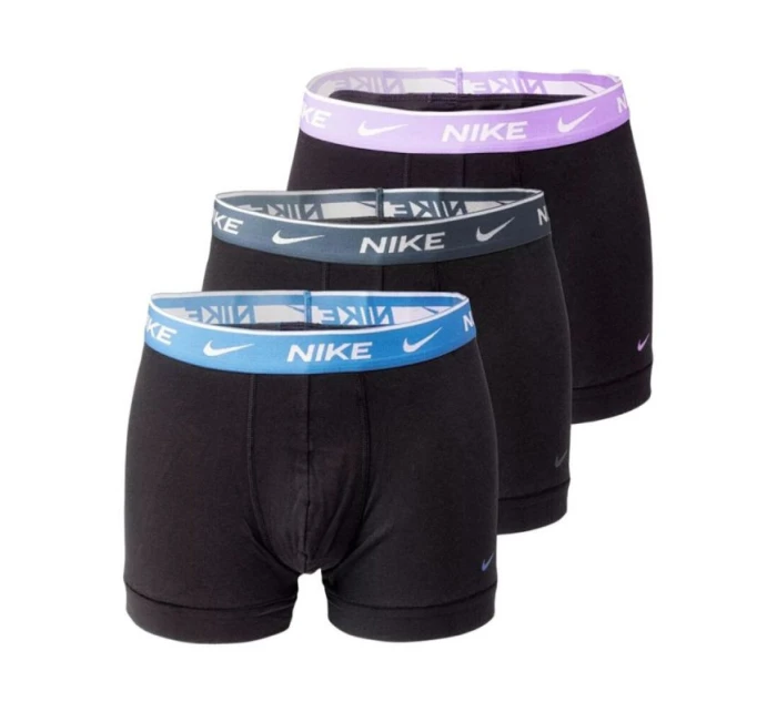 Pánské boxerky Nike Dri-Fit Trunk 3PK v černé barvě pánské Pánské boxerky Nike Dri-Fit Trunk 3PK v černé barvě pánské