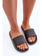 Dámské Pěnové Pantofle Big Star OO274040 Černé Dámské Pěnové Pantofle Big Star OO274040 Černé