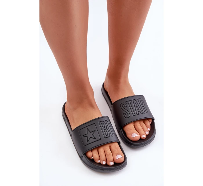 Dámské Pěnové Pantofle Big Star OO274040 Černé Dámské Pěnové Pantofle Big Star OO274040 Černé