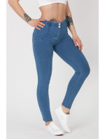 Dámské džíny Mid Waist Light Blue   Jeans Gemini model 17523480 - BOOST