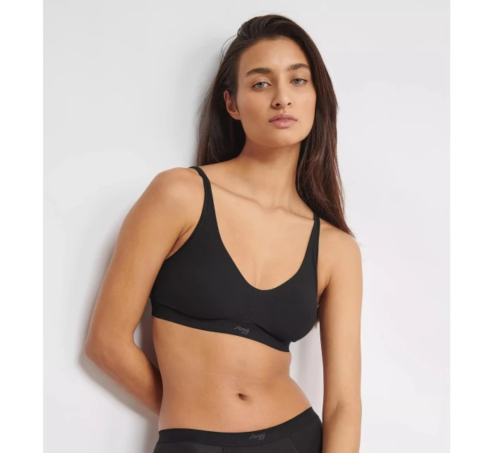 Dámská podprsenka EVER Ease Soft bra - BLACK - černá 0004 - SLOGGI