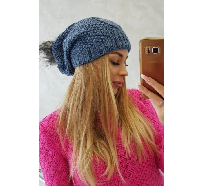 Sandra K210 denimová fleecová čepice Sandra K210 denimová fleecová čepice