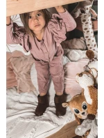 Dětské Teplé Sněhule Semišové Hnědé model 21564106 - Boto Dětské Teplé Sněhule Semišové Hnědé model 21564106 - Boto