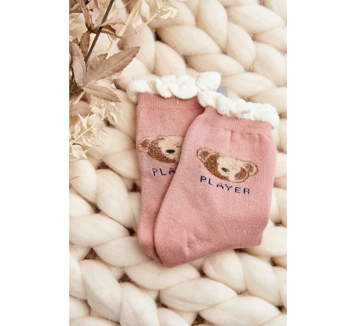 Bavlněné Ponožky S Růžové model 21645189 - Aura.via