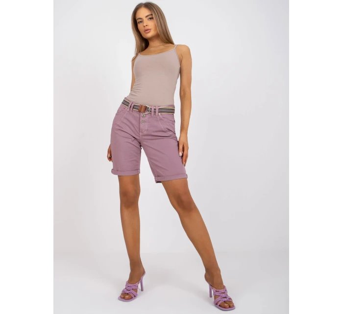 Šortky D63990Z62190Z tmavě růžové