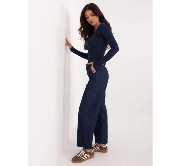 Spodnie model 21836748 granatowy - FPrice