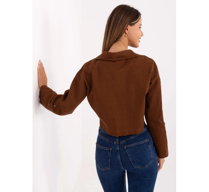 IT KR bunda FL7029.72 světle hnědá IT KR bunda FL7029.72 světle hnědá