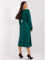 LK SK 509447 šaty.75P tmavě zelená