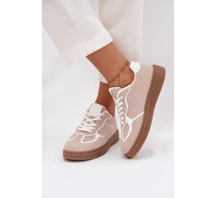 Nízké dámské tenisky Brenelle – béžové Nízké dámské tenisky Brenelle – béžové