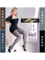 Dámské punčochy Microfibre 60 den Plus Size code 162 - Gabriella Dámské punčochy Microfibre 60 den Plus Size code 162 - Gabriella