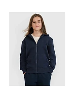 Bluza dresowa rozpinana z kapturem dziewczęca 4F 4FJWMM00TSWSF1861-31S Bluza dresowa rozpinana z kapturem dziewczęca 4F 4FJWMM00TSWSF1861-31S