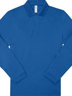B&C My Polo 180 LSL Piqué polo s dlouhým rukávem 01.U425 royal blue