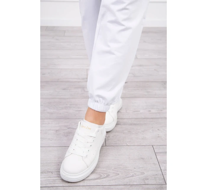 Bavlněná 3dílná souprava bílá