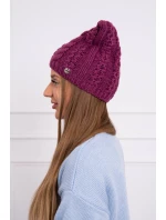 Rabbid fleecová čepice K237 tmavě fialová