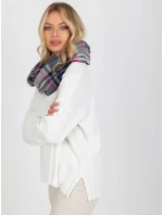 Tunelová šála AT KM 1402.20 šedorůžová Tunelová šála AT KM 1402.20 šedorůžová