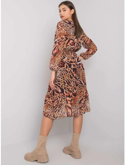 Šaty EM SK 2910 4.97 světle hnědá