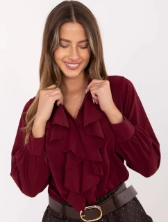 MI košile KS 3257.47 kaštanová