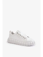 Zateplené Dámské Tenisky Big Star Bílé Zateplené Dámské Tenisky Big Star Bílé