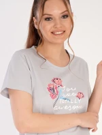 Dámská noční košile s krátkým rukávem Cassie