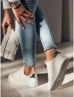 Dámské stříbrné tenisky SHINMOVE FashionStreet ZY0527