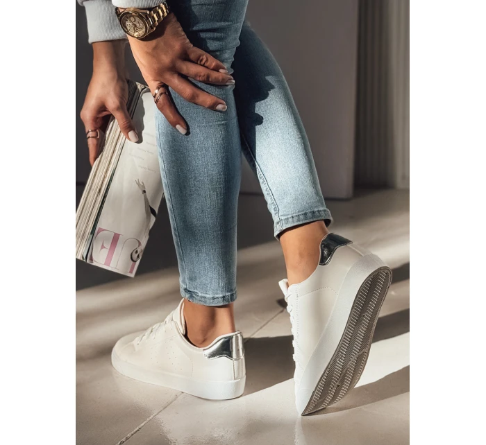 Dámské stříbrné tenisky SHINMOVE FashionStreet ZY0527