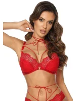 Push-up podprsenka Kinga PU-1036 Rachel Red
